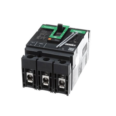 York Circuit Breaker, 110.0A, 600V, 3Pole, No S1-02439525000 S1-02439525000